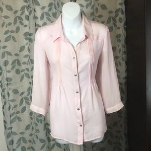 💓👚CHRISTOPHER & BANKS button blouse👚💓